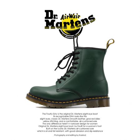 Dr Martens 1460 Smooth Green