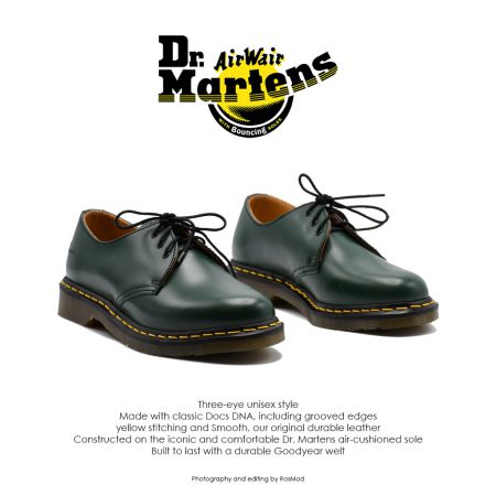 کفش سه بند سبز دکتر مارتینز