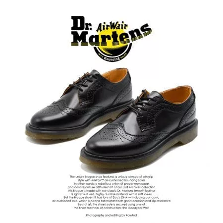 Dr Martens Irene Brogue Black