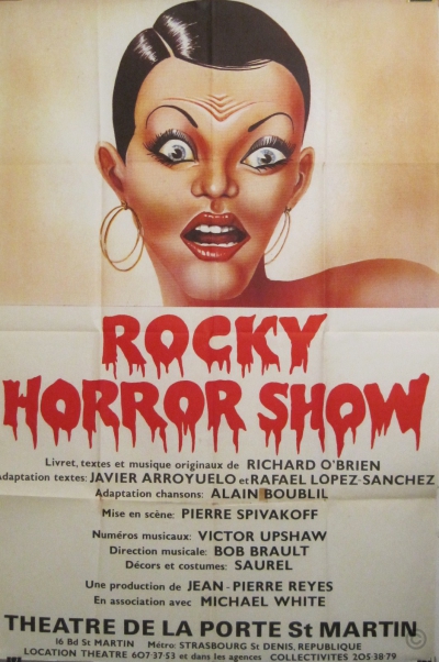 پوستر نمایش Rocky Horror Show در سال 1974 م