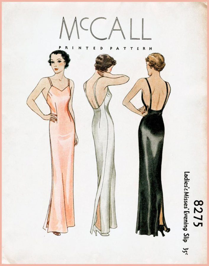 Slip Dress Vintage 1930