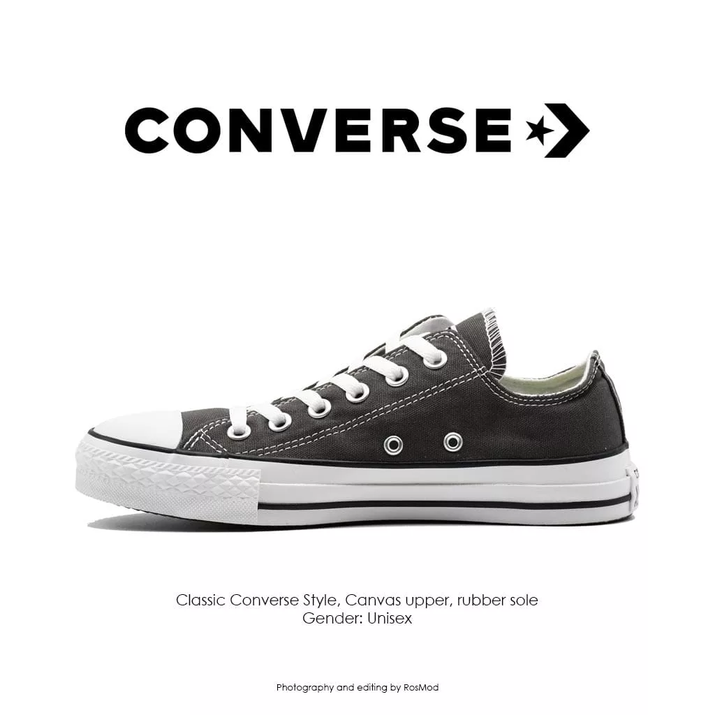 کتانی کانورس آل استار - Chuck Taylor Converse All Star Ox Grey