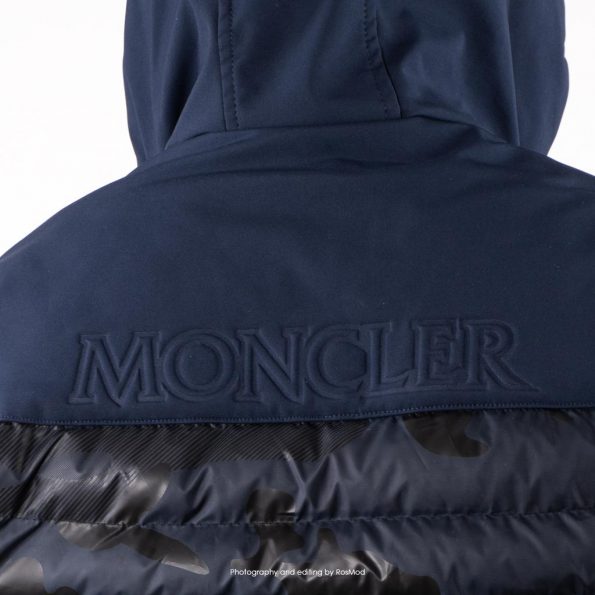 Moncler Puffer Jacket Longue Saison Dark Navy