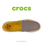Crocs Walu Canvas Loafer Smoke/Buttercup