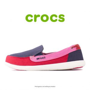 Crocs Walu Canvas Loafer Nautical Navy/Pepper