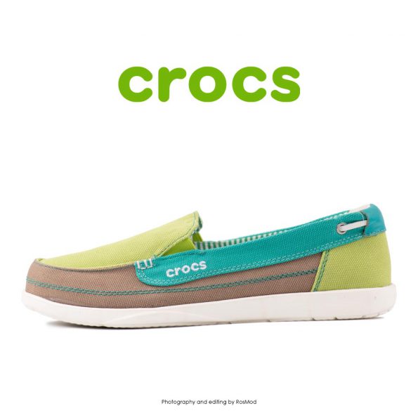 Crocs Walu Canvas Loafer Volt Green/Island Green