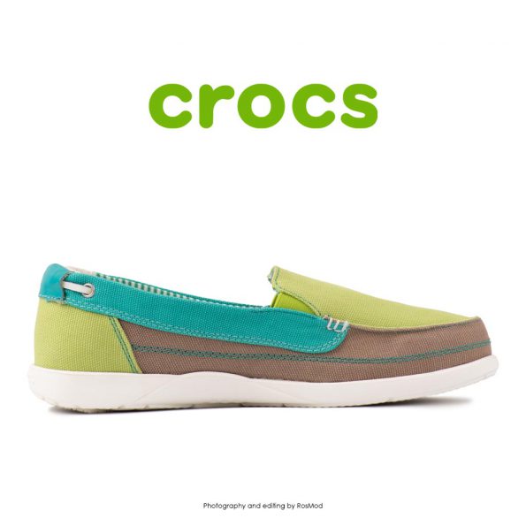 Crocs Walu Canvas Loafer Volt Green/Island Green