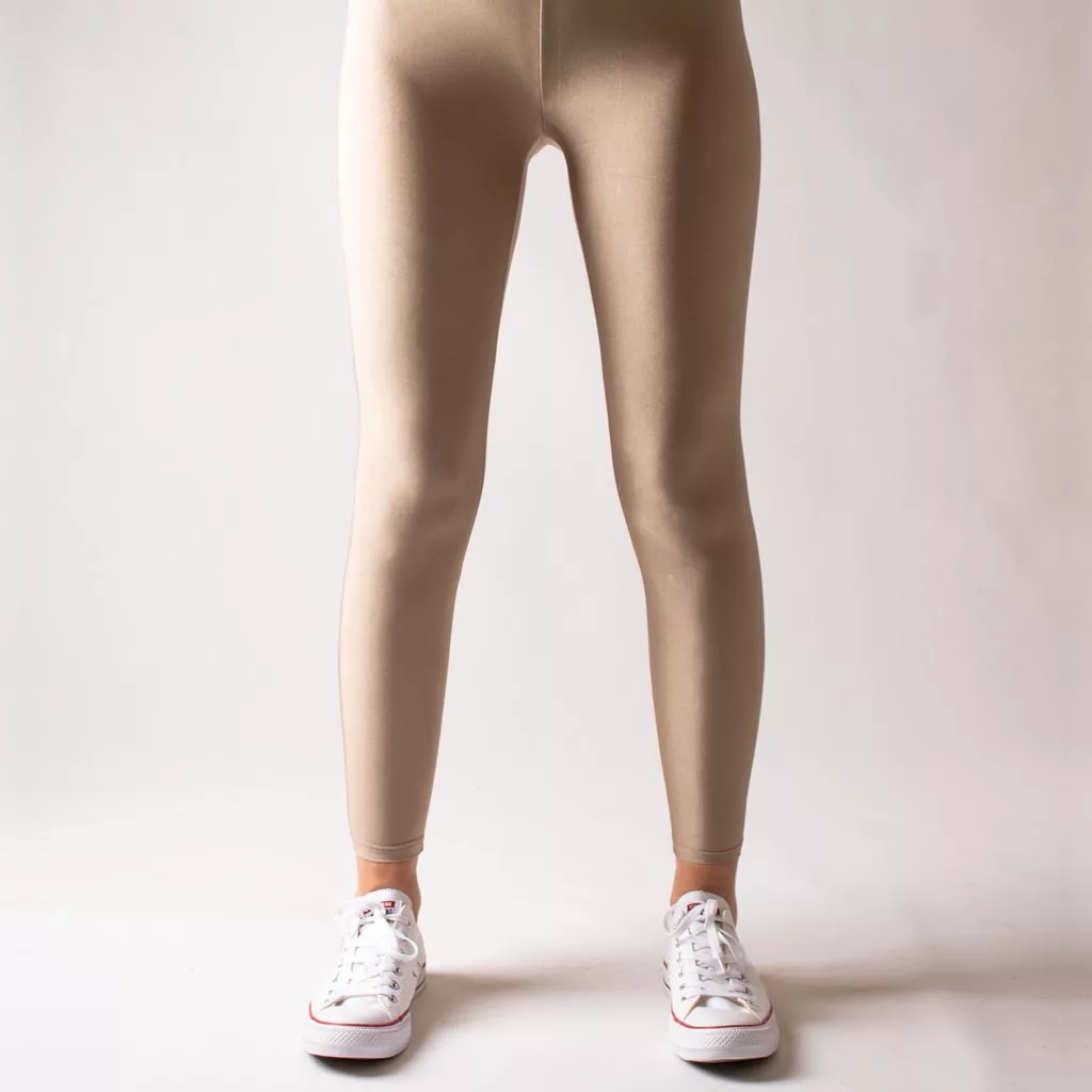 لگ دیسکوتایت بژ شاین آگی - Agi Disco Leggings Bej