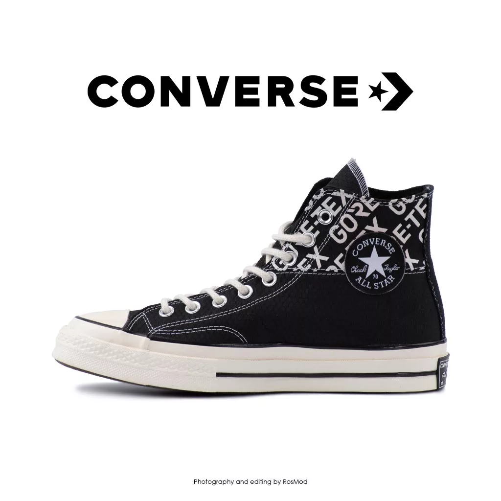 کتانی کانورس آل استار - Converse Chuck 70 HI Gore-Tex Black/Egret