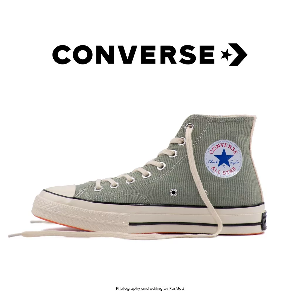 کتانی کانورس آل استار - Converse Chuck 70 HI Light Green