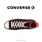کانورس آل استار – Converse Plaid Chuck 70 Black/Bright/Crimson Egret