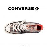 کتانی کانورس آل استار – Converse Plaid Chuck 70 Bright/Crimson/Egret