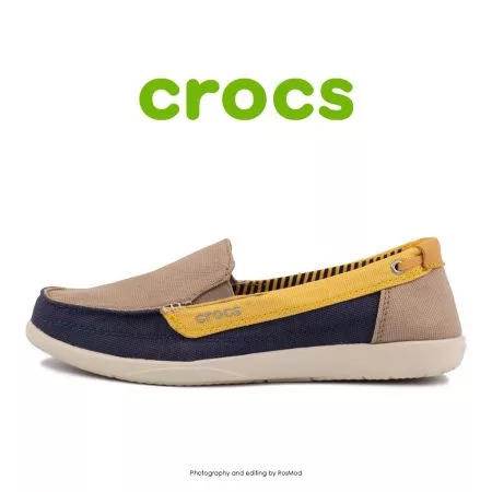 Crocs Walu Loafer Khaki Canary
