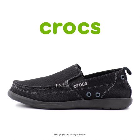 لوفر مردانه کراکس - Crocs Walu Men Black/Black