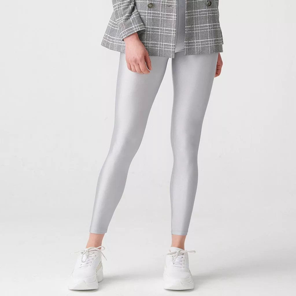 لگ دیسکوتایت نقره ای روشن شاین آگی - Agi Disco Leggings Gri