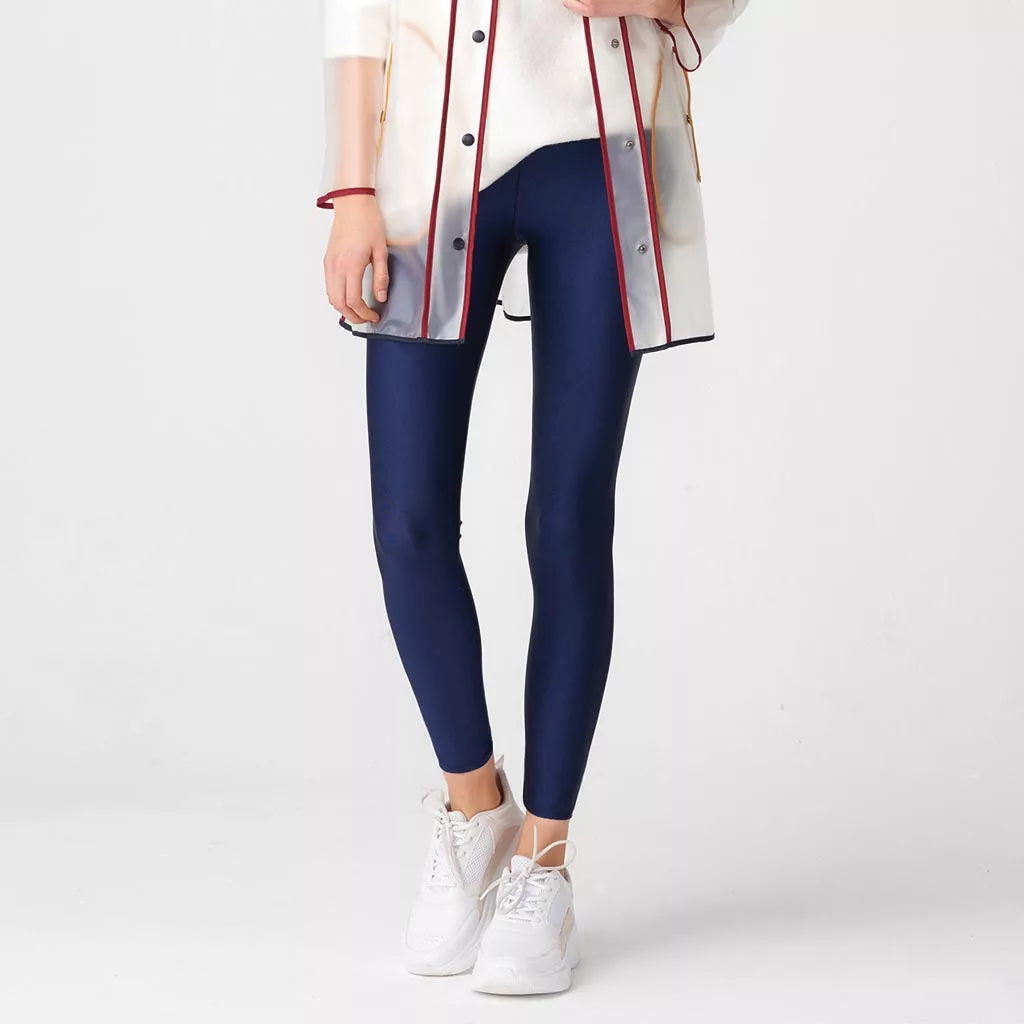 لگ دیسکوتایت سرمه ای شاین آگی - Agi Disco Leggings Lacivert