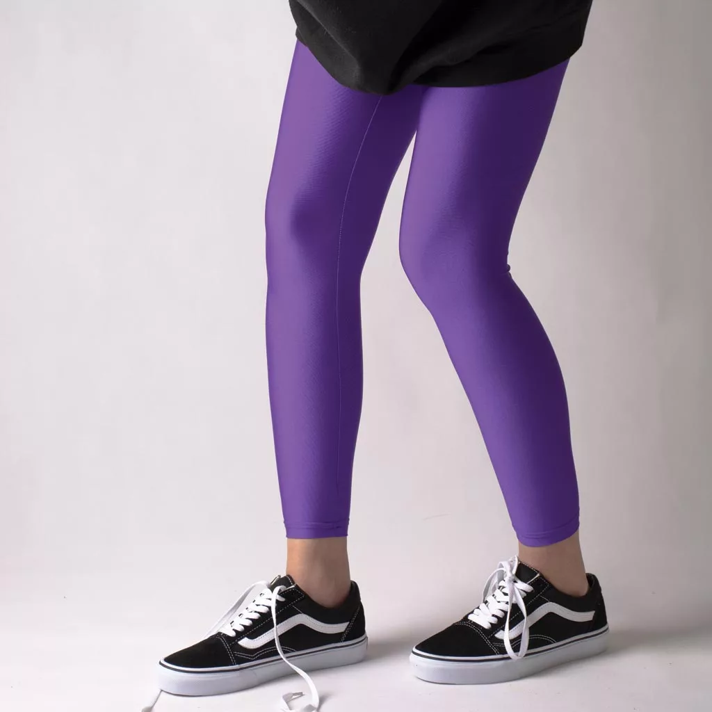 لگ دیسکوتایت ارغوانی شاین آگی - Agi Disco Leggings Mor