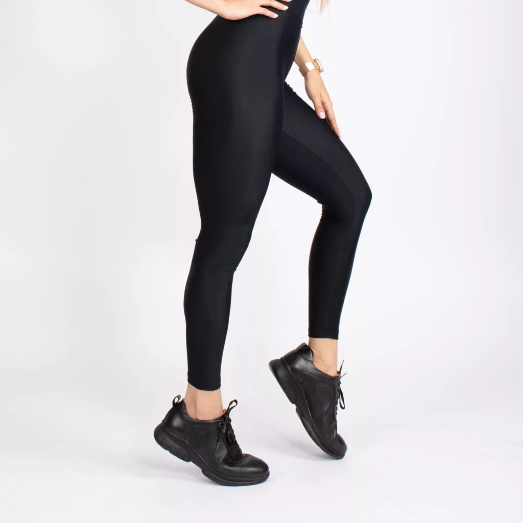 لگ میکروفایبر مشکی مات آگی - Agi Microfiber Leggings M.Siyah