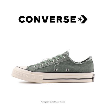 کتانی کانورس آل استار - Converse 70s Low Green Canvas