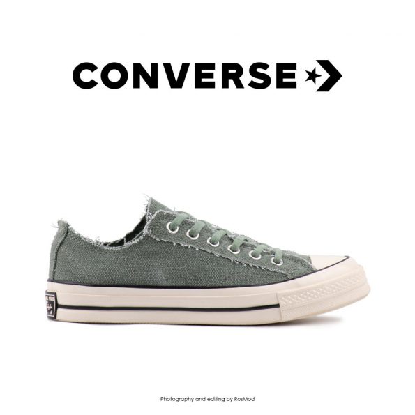 کتانی کانورس آل استار - Converse 70s Low Green Canvas