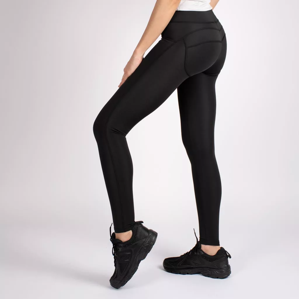لگ اسلیم افکت پوش آپ تویین سیاه - Agi Slim Effect Leggings Siyah