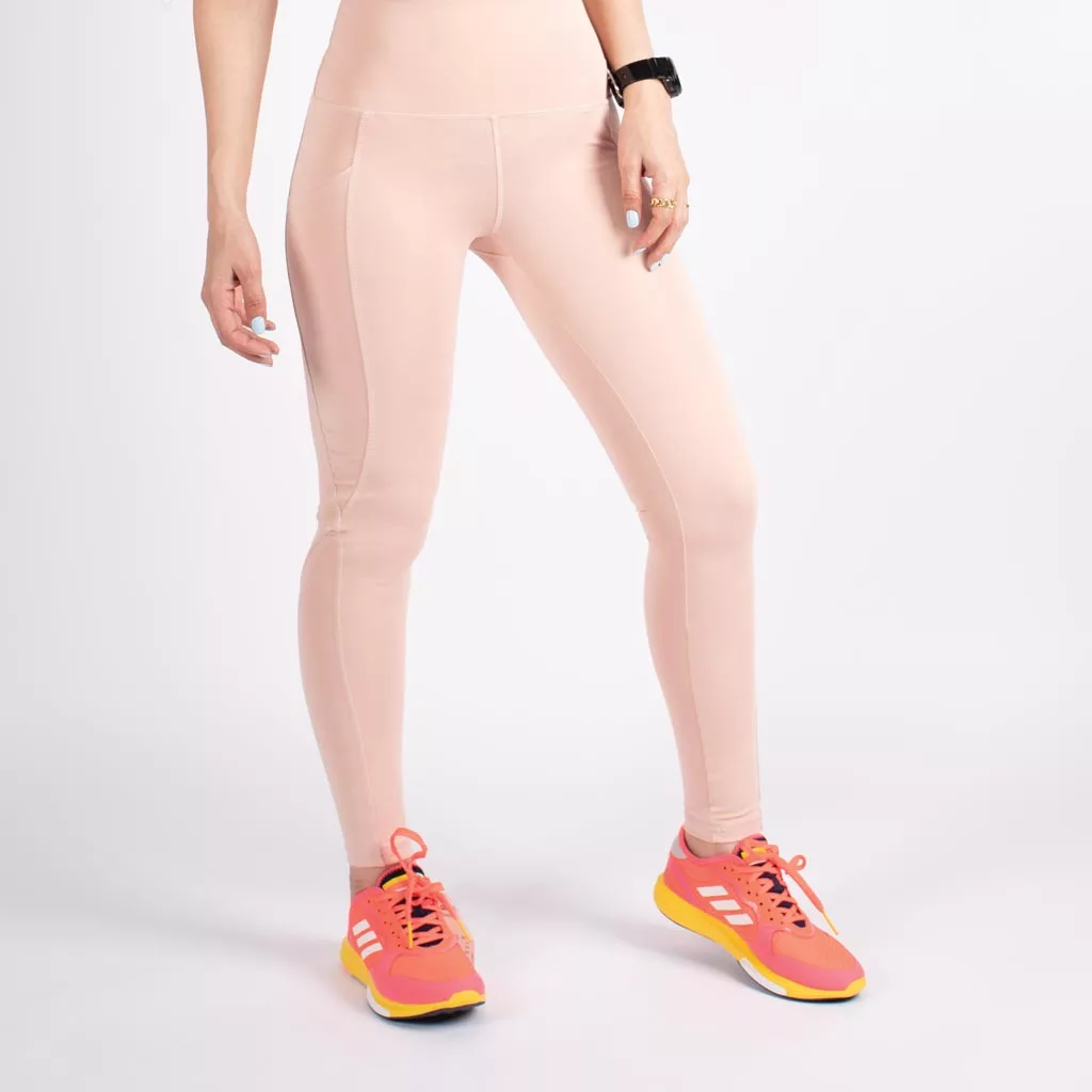 لگ اسلیم افکت جیبدار صورتی روشن - Agi Slim Effect Leggings Gul Kurusu