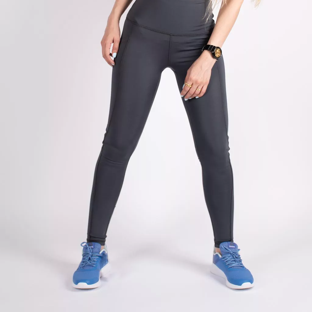 لگ اسلیم افکت جیبدار صورتی روشن - Agi Slim Effect Leggings Fume
