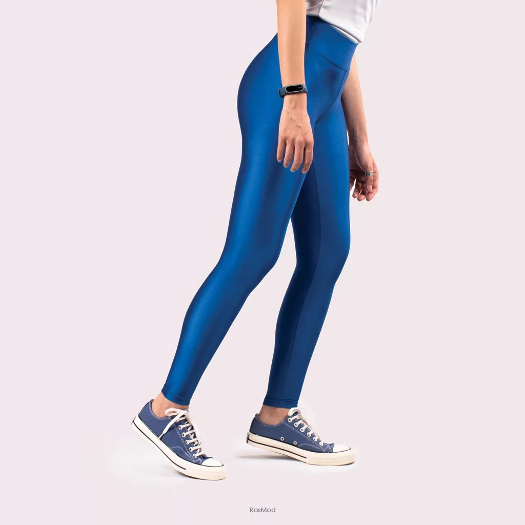لگ دیسکوتایت آبی استنفورد آگی - Agi Disco Leggings Stanford