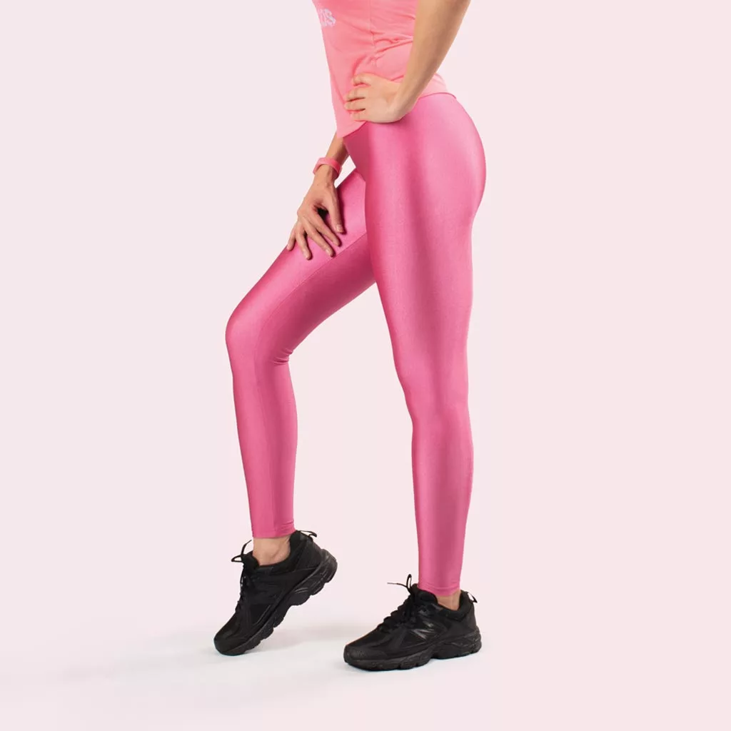 لگ دیسکوتایت صورتی والس شاین آگی - Agi Disco Leggings Valzer