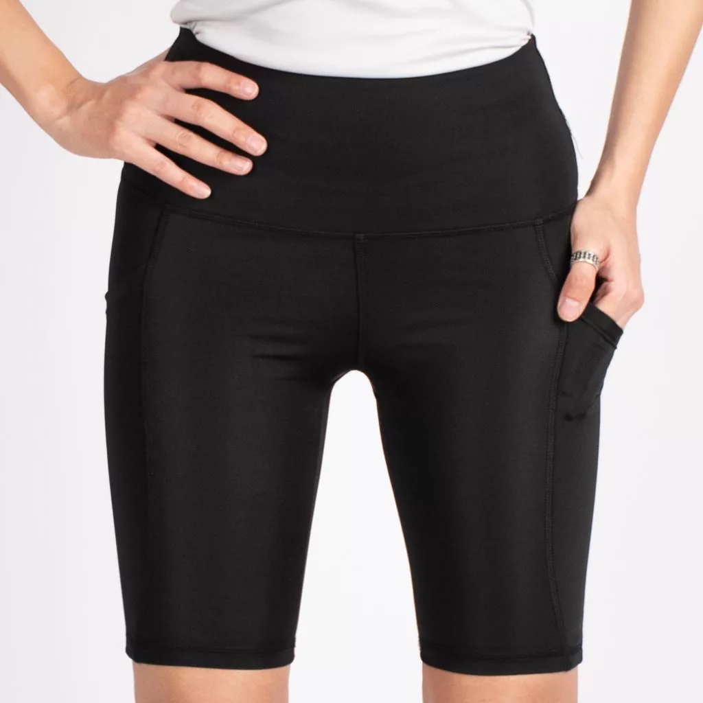 شلوارک اسلیم افکت سیاه - Agi Slim Effect Shorts Siyah