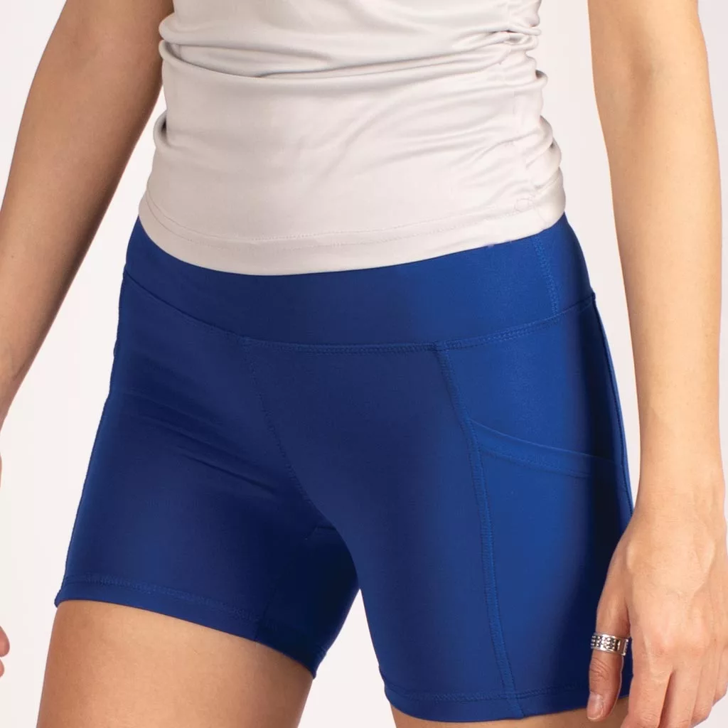 شلوارک کوتاه اسلیم افکت کاربنی جیبدار - Agi Slim Effect Shorts Saks