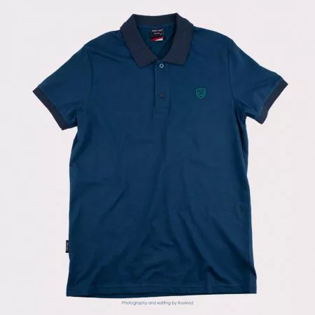 پولوشرت - Eden Time Polos Metallic Blue/Green Logo