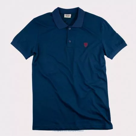 پولوشرت - Eden Time Polos Metallic Blue/Red Logo