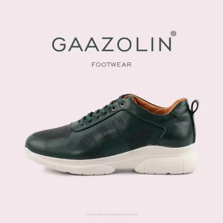 کتانی گازولین ساحاری سبز تیره - GAAZOLIN Sahari Green