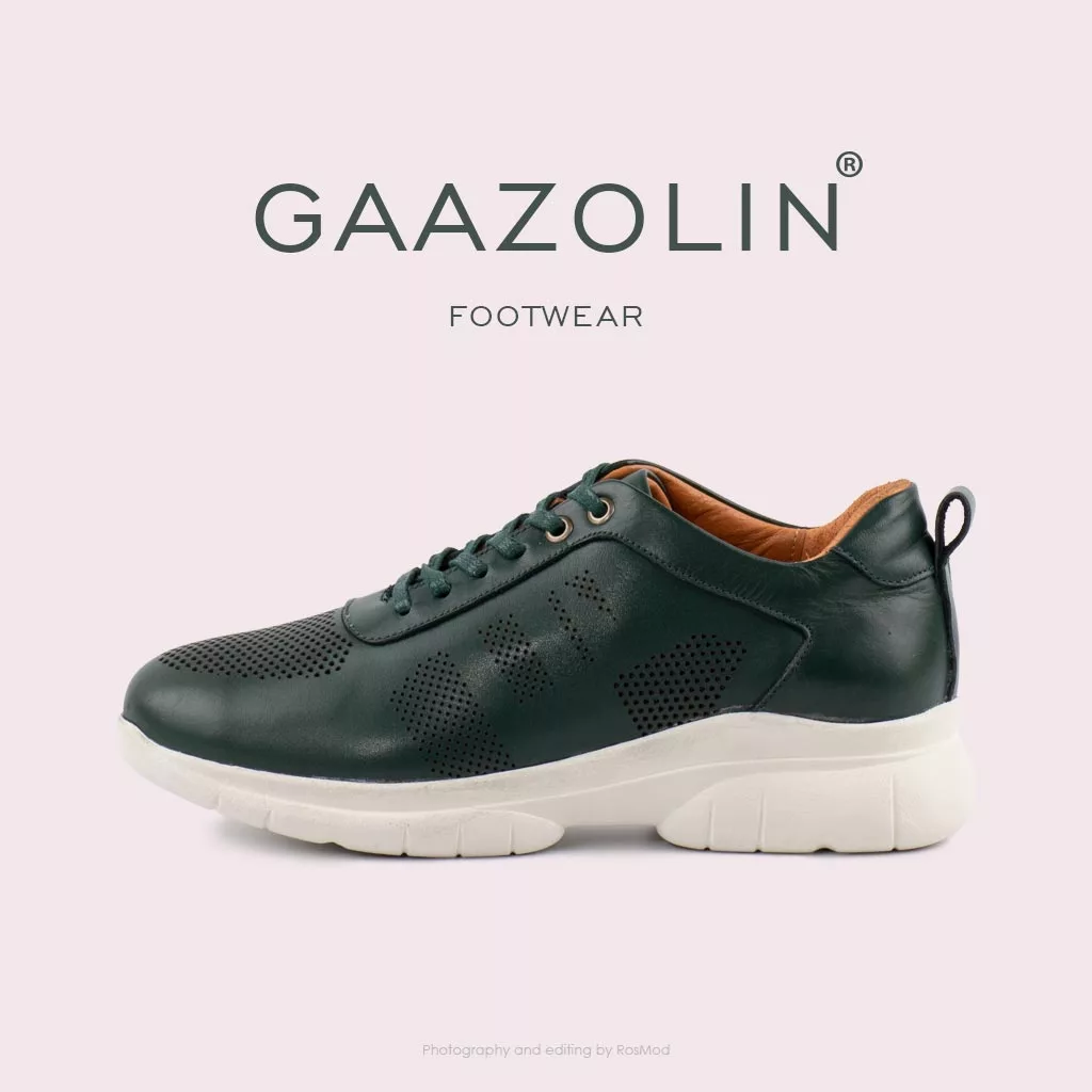 کتانی گازولین ساحاری سبز تیره - GAAZOLIN Sahari Green