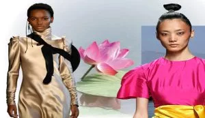 ابریشم گل نیلوفر برمه‌ای