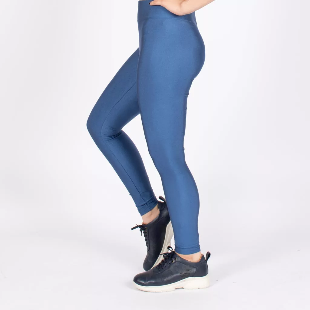 لگ دیسکوتایت وینا شاین آگی - Agi Disco Leggings Blue Vienna