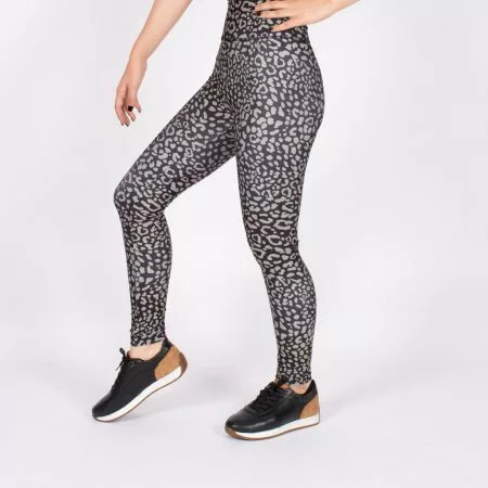 لگ اسلیم افکت پلنگی 24605 - Agi Slim Effect Leggings Leopard Pattern