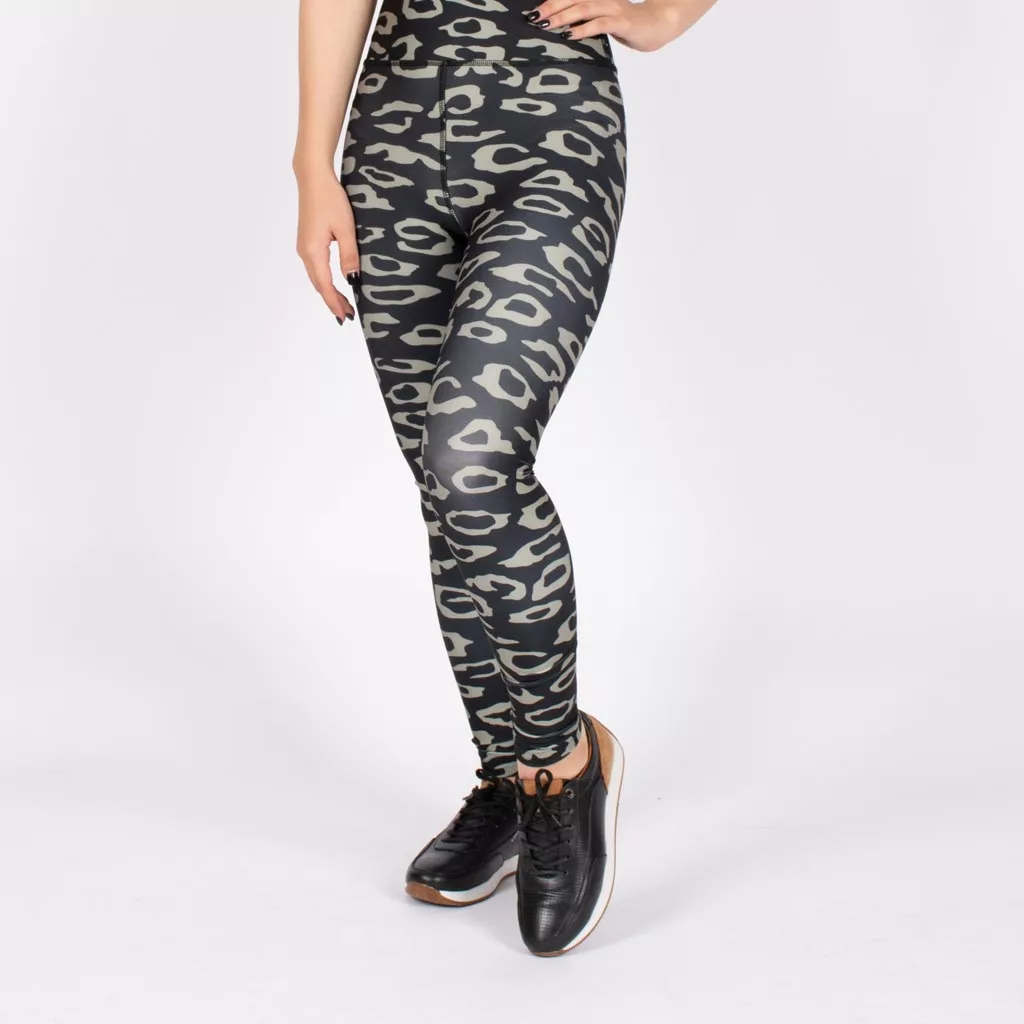 لگ اسلیم افکت پلنگی 24607 - Agi Slim Effect Leggings Leopard Pattern