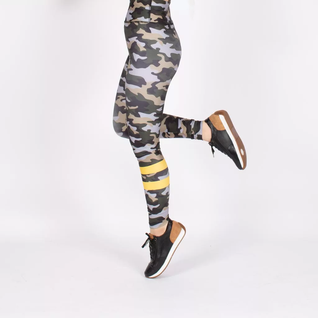 لگ اسلیم افکت ارتشی 24610 - Agi Slim Effect Leggings Army Pattern