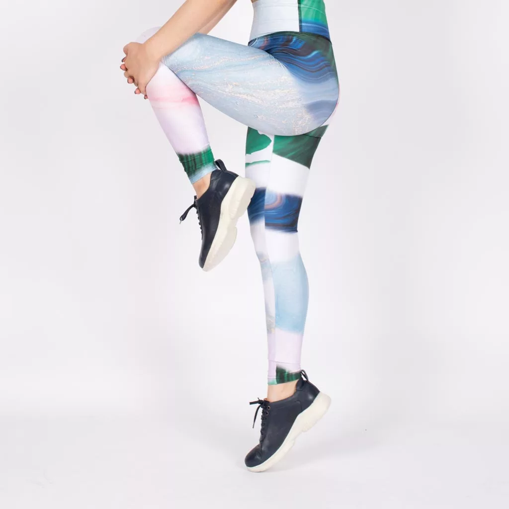 لگ اسلیم افکت استوایی 24616 - Agi Slim Effect Leggings Equatorial