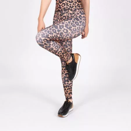 لگ اسلیم افکت پلنگی 24623 - Agi Slim Effect Leggings Leopard Pattern