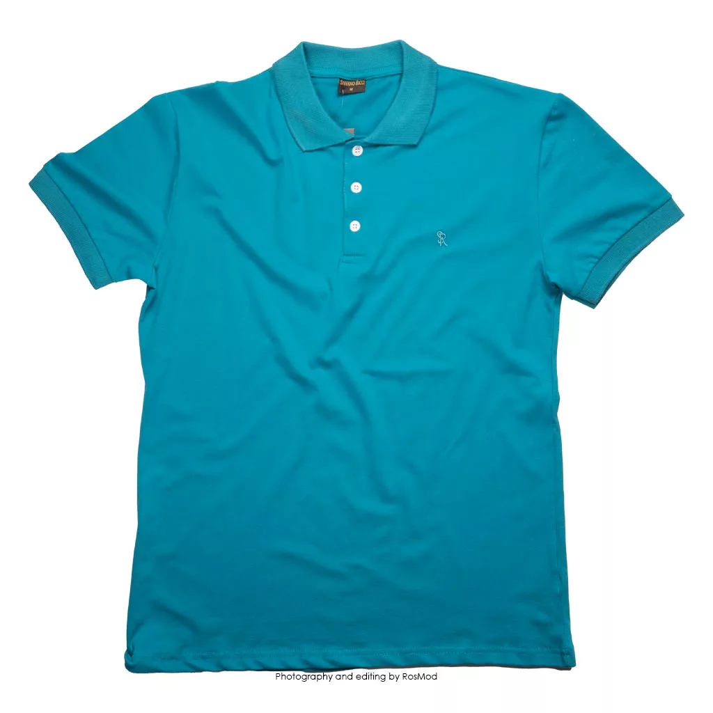 پولوشرت - Turkey Polos light blue flower