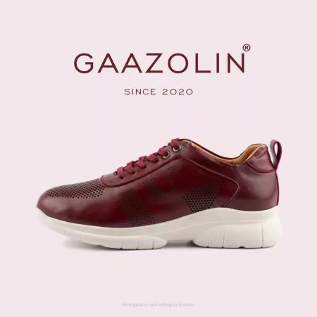 کتانی گازولین ساحاری آکسبلاد - GAAZOLIN Sahari Oxblood