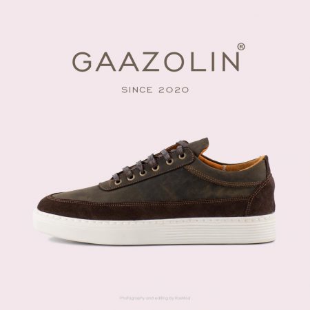 کتانی گازولین سافت زیتونی/قهوه ای - GAAZOLIN Soft Olive/Brown