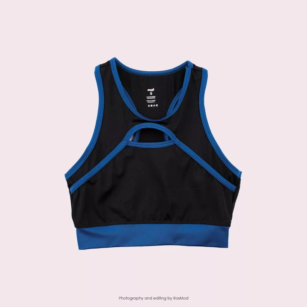 نیم تنه دیسکو شاین سیاه/استنفورد آگی - Agi Disco Sport Bra Siyah/Stanford 70000
