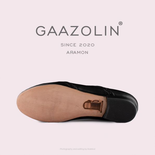 کفش هشترک گازولین آرامون مشکی - GAAZOLIN Aramon brogue BLK