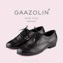 کفش هشترک گازولین آرامون مشکی - GAAZOLIN Aramon brogue BLK