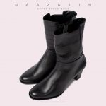 بوت پاشنه دار پاپی گازولین مشکی – GAAZOLIN Poppy Ankle Boots BLK