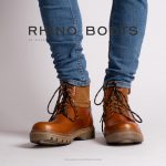 بوت راینو گازولین عسلی تیره – GAAZOLIN Rhino Boots HNY Brown